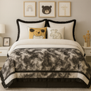 [Llevá 2 Pagá 1] Juego de Cama Imperial Estampado con Tela Antialérgica (Estilo moderno y acogedor) +REGALOS: 2 Fundas para Almohadas