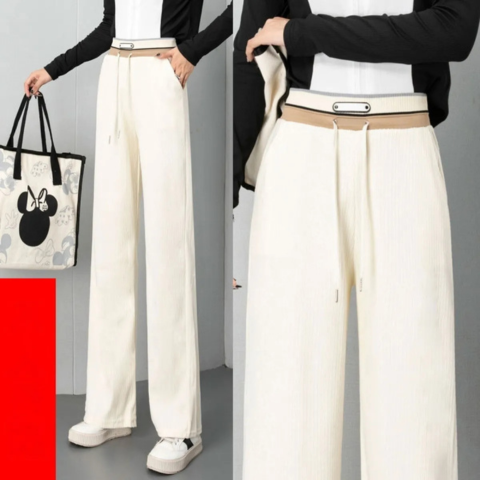 [Llevá 3 Pagá 2] Pantalón Femenino en Algodón y Poliéster (¡El Encanto de la Mujer Moderna!)