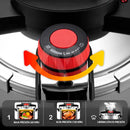 [Llevá 2 Pagá 1] Olla a Presión Supor de 3 Capas de Acero Inoxidable con Manijas de Goma | Seguridad Total para tu Cocina + Kit de Utensilios de Cocina