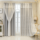 [Llevá 2 Pagá 1] Cortina Blackout Royal de Doble Capa con Aislamiento Térmico (¡Estilo europeo en tu sala!) +REGALO: Barras para Cortina