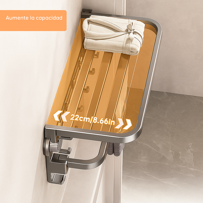 [Llevá 2 Pagá 1] Soporte Organizador de Baño en Acero Inoxidable de Alta Capacidad +REGALO: 2 Soportes de Esquina