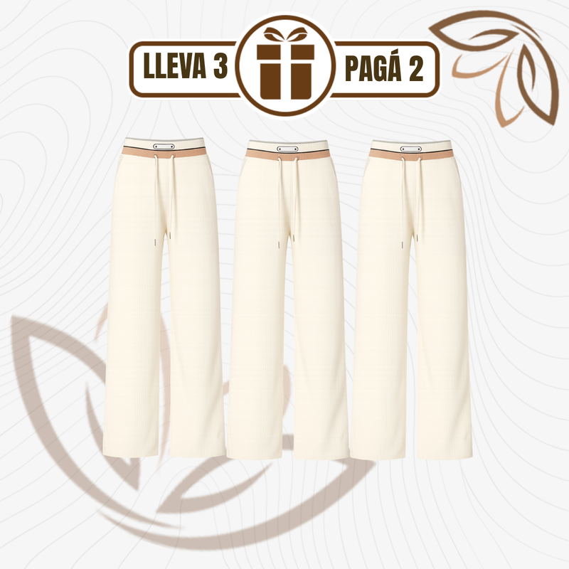 [Llevá 3 Pagá 2] Pantalón Femenino en Algodón y Poliéster (¡El Encanto de la Mujer Moderna!)