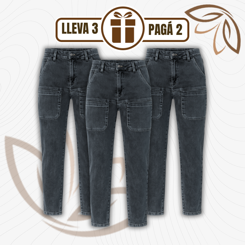 [Llevá 3 pagás 2] Calça Feminina em Jeans (Resaltá tus curvas con actitud!)