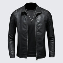 Chaqueta Masculina de Cuero Berlín